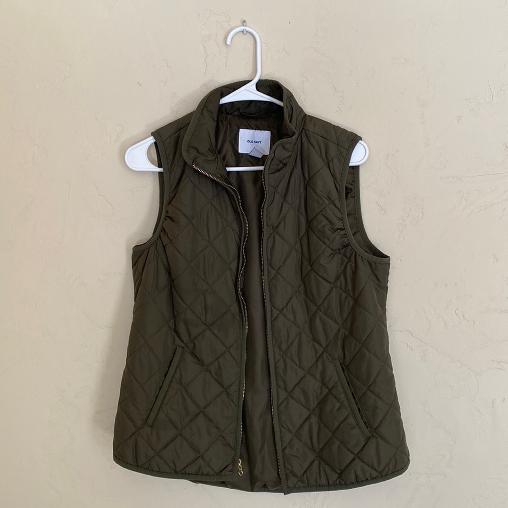 Olive Green Vest